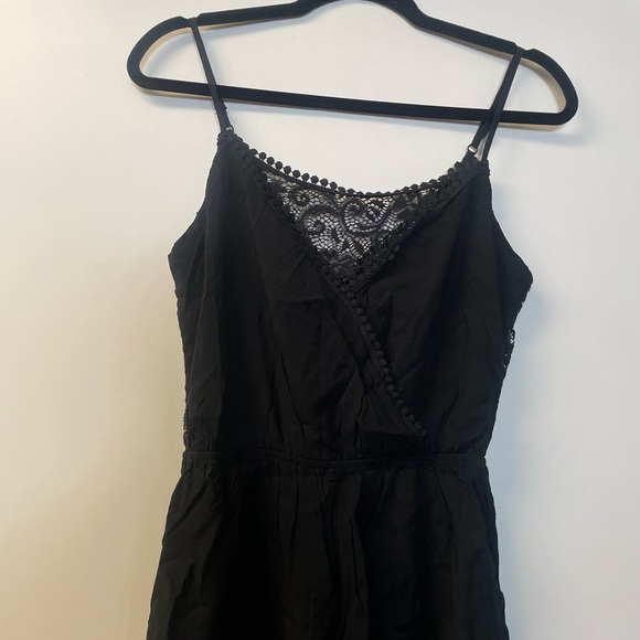 SOLD Offline New Black Ambiance Romper. Can be worn two ways. Ships in Gift Box - Picture 10 of 16